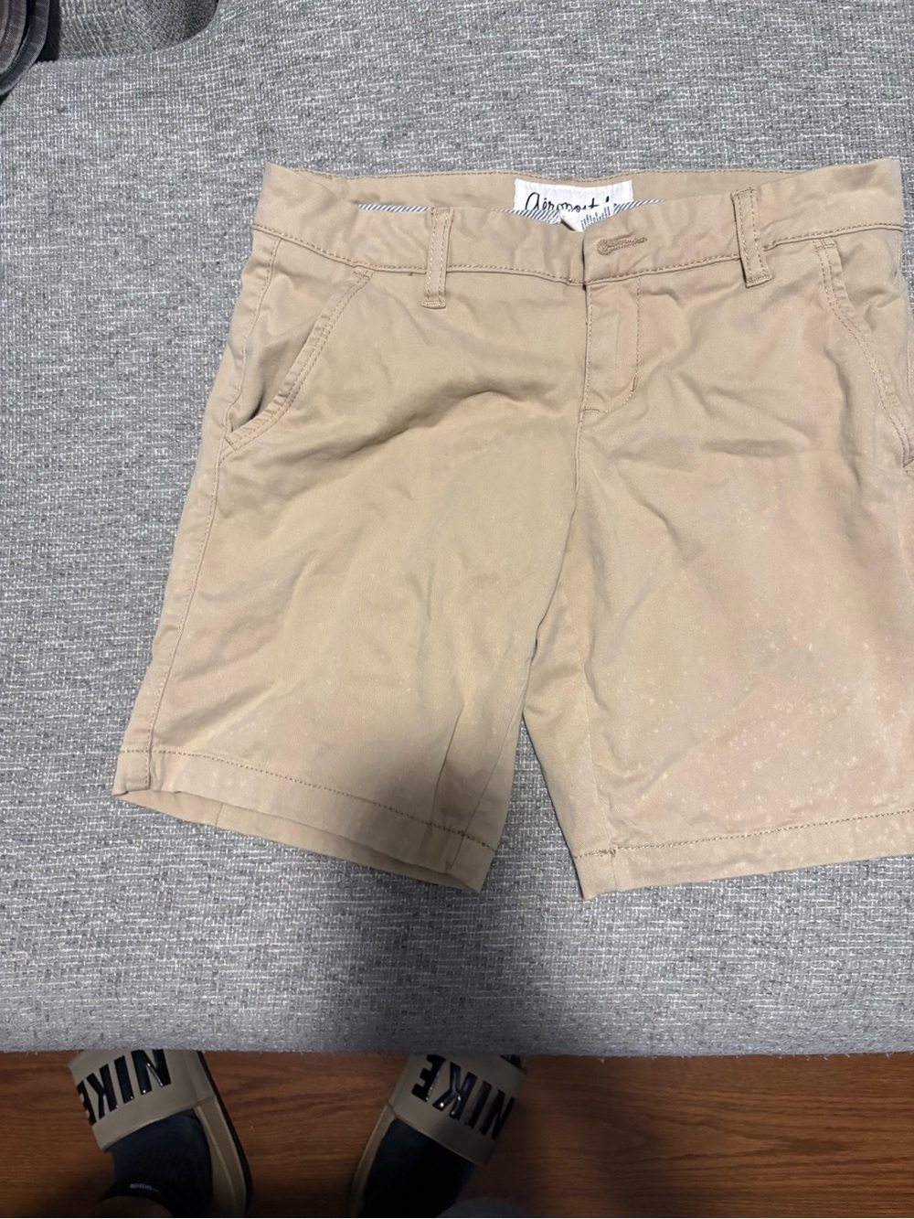 Aeropostale Tan Chino Bermuda Shorts